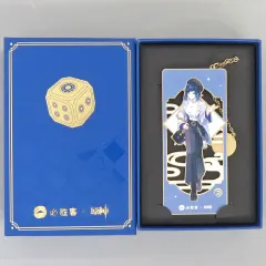 【中古】ブックカバー・栞 夜蘭 メタルしおり 「ピザハット×原神」 中国限定のサムネイル