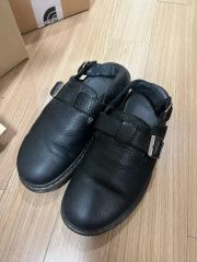 新品同様☆YELLO ONYX PLATFORM MULES Sサイズ ブラック - メルカリ