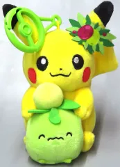 【中古】ぬいぐるみマスコット・ぬいぐるみバッジ ピカチュウ&ミニーブ カラビナ付きマスコット 「ポケットモンスター」 ポケモンセンターカガワ&ポケモンセンターオンライン限定のサムネイル