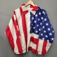 FLAGWEAR 90s 古着 星条旗 USA製 アメリカ国旗 短丈 - メルカリ