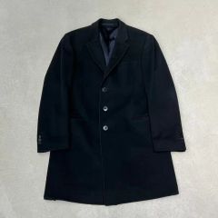 90s Giorgio Armani Wool Long Coat XL - メルカリ