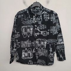 BLACK COMME des GARÇONS 総柄シャツ L - メルカリ