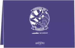 [Used] Bag (Character) Harukaze Ship Emblem Clutch Bag "High School Fleet"