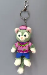 【中古】キーホルダー ジェラトーニ フルーツモチーフ ぬいぐるみキーチェーン 「Duffy and Friends-ダッフィー＆フレンズ-」 香港ディズニーランド限定