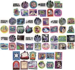 【中古】シール・ステッカー 全10種セット ステッカーコレクション 「一番くじ ジョジョの奇妙な冒険 ダイヤモンドは砕けない -STAND RUSH!-」 J賞