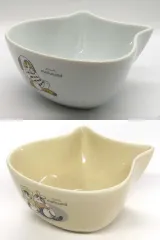 【中古】皿・ボウル 全2種セット にゃんこ型ボウル 「一番くじ mofusand にゃんこたちとパジャマパーティー」 D賞