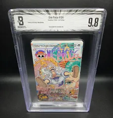 BGS 9.8 ワンピース ONE PIECE 104巻 Vol.104 Dust jacket 9.6 初版 1st Printing Beckett Graded マンガ Manga 鑑定済 漫画 JUMP 週刊少年ジャンプ 尾田栄一郎 帯付き Obi