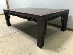 昭和レトロ 銘木 欅 木製座卓 ちゃぶ台 センターテーブル 古家具 古民家 送料無料 昭和レトロ 銘木 欅 座卓 ちゃぶ台 センターテーブル 古家具