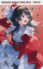 【中古】キャラカード 月ノ美兎(シークレット) 「バーチャルYouTuber にじさんじ WORLD TOUR 2025 Singin’ in the Rainbow! 東京公演 ランダムチェキ風カード」
