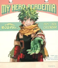 【中古】カレンダー 僕のヒーローアカデミア 2025-2026 オリジナル卓上カレンダー non-no 2026年1・2月合併号特別付録