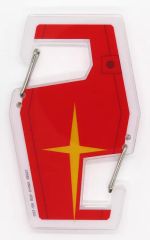 [중고] 키홀더 RX-78-2 건담 실드 아크릴 컬렉션 (아크릴 카라비나) [이치 반 쿠지 기동 전사 건담 UNIVERSAL CENTURY SAGA] F상