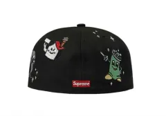 Supreme キャラクター S ロゴ NEW ERA ブラック