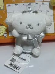 サンリオ シルバー ポムポムプリン バッグチャーム ぬいぐるみ