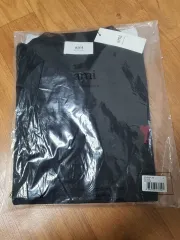 アミ スモール ハート ブラック ポロシャツ Tシャツ L