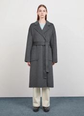na.e 美品 Allure Coat Gray アリュール リバーコート - メルカリ