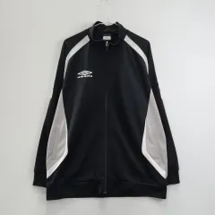 UMBRO アンブロ シグネチャー オールドスクール カジュアル ジップアップ ジャージ Lのサムネイル
