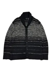 Armani Exchange (A|X) ストライプ カーディガン