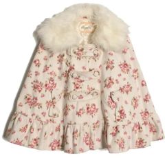 LIZLISA ポンチョ コート 訳あり 希少品 平成 花柄 リズリサ - メルカリ