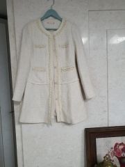 未使用】 ZARA 中島颯太着用 千鳥格子 ツイード テーラード ジャケット