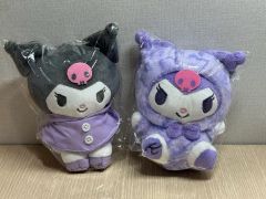 即完売品‼️ サンリオ キティ ヒョウ柄 パープル クロミ 平成コギャル 