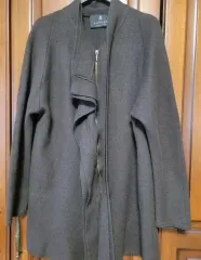 正規品 LANVIN ジップアップ コート ブラウンのサムネイル