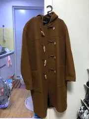 ドローフィット SAINT LOUIS オーバーサイズ ヘビー ウール ダッフルコート CAMEL トグルボタンコートのサムネイル