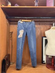 インコテックス」新品 ガーメントダイギャバジンテーパードパンツ 29 