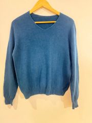 caban コットンカシミヤリブ ノースリーブプルオーバー - メルカリ