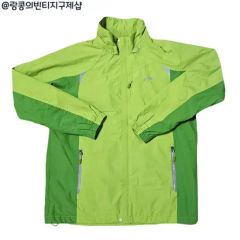 美品】ミズノ レインウェア 防水ジャケット 2XL 蛍光 アウトドア