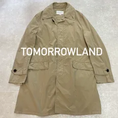 TOMORROWLAND【トゥモローランド】ステンカラーコート ベージュ S 春秋のサムネイル