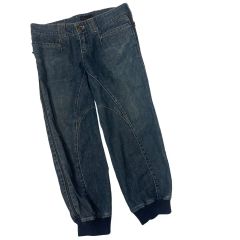新品 Jaded London バイカーフレアデニム ケミカルウォッシュ Y2K
