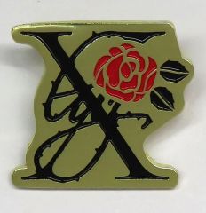 X YOSHIKI 薔薇 バックル 留め具 - メルカリ
