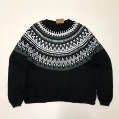 ビームス ノルディック パターン スウェットシャツ