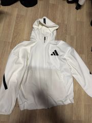 SALE♥️アディダス パーカーセットアップ Lサイズ ホワイト/ブラック 