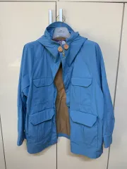 THE NORTH FACE ザノースフェイス パープルラベル 65/35 マウンテンパーカ スモーク ブルー L