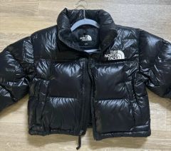 THE NORTH FACE ヌプシショート丈 ダウン ブラックL/95 完売品 - メルカリ