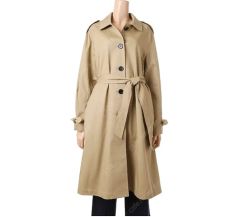 UNIQLO トレンチコート リラックスフィット L サイズ ベージュ