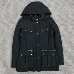 新品タグ付】トミーヒルフィガー 中綿ジャケット 白 Sサイズ REPREVE 