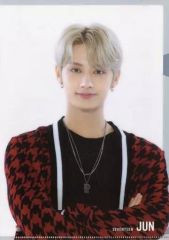 [중고] 클리어 파일 준 A4 클리어 파일 [플랫 가샤폰 SVT 클리어 파일 컬렉션 vol.2 From PLEDIS ENTERTAINMENT SEVENTEEN]