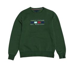 TOMMY HILFIGER XL ロゴ刺繍オーバーサイズスウェット #223 - メルカリ