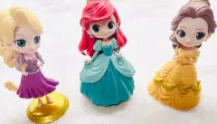 ディズニー プリンセス フィギュア (ラプンツェル/ベル/アリエル)