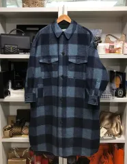 ISABEL MARANT イザベルマラン チェック ロング コートのサムネイル