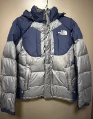 THE NORTH FACE ザノースフェイス 700 グースダウン ネイビー/グレーのサムネイル