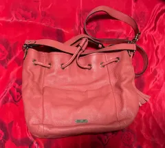 姫ギャル必須アイテム COACH ピンク コーラル ショルダーバッグ