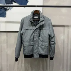 (95) H&M エイチ・アンド・エム レディース カジュアル パデッド ブルゾン ジャケット