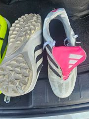 adidas TUNIT COMFORT サッカーシューズ 蛍光グリーン - メルカリ