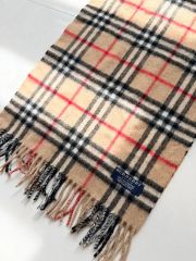 BURBERRY カシミヤ100% マフラー スコットランド製 - メルカリ