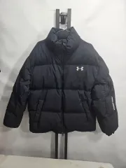 UNDER ARMOUR アンダーアーマー ダウン ジャケット フードなし ブラック Lのサムネイル