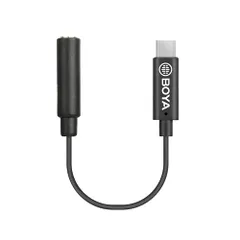 BOYA by K4 USB-C - 3.5mm (TRS) アダプター (2.4インチ)、AUX - USB Type-C C マイク/ヘッドホンアダプタージャックコンバーター TRSマイク/ヘッドフォン/USB-C Androidフォン対 dbc3a0a5