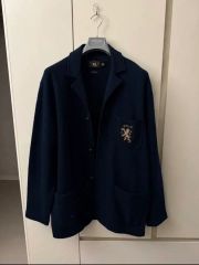 未使用 RRL ラルフローレン フローラルエンブロイダードウールブレンド